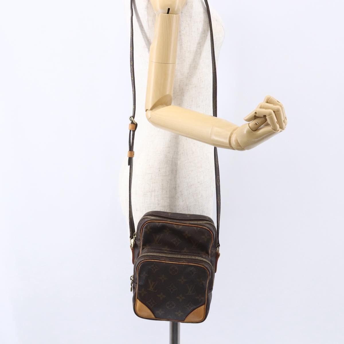 Louis Vuitton Amazone Bag Monogram Canvas, BROWN, CANVAS, Shoulder bag