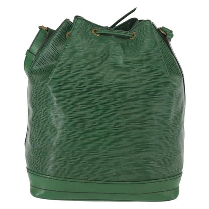 Louis Vuitton Noe Handbag Epi Leather, GREEN, LEATHER, Shoulder bag