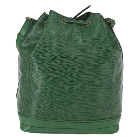 Louis Vuitton Noe Handbag Epi Leather, GREEN, LEATHER, Shoulder bag