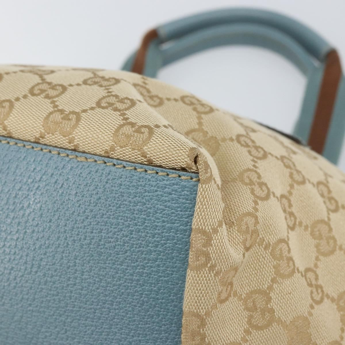 Gucci Web Zip Tote GG Canvas, BEIGE, CANVAS, Tote bag