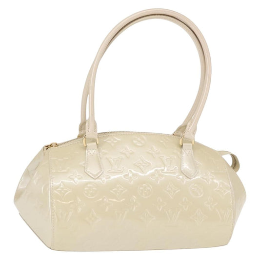 Louis Vuitton Sherwood Handbag Monogram Vernis, BEIGE, PATENT_LEATHER, Handbag
