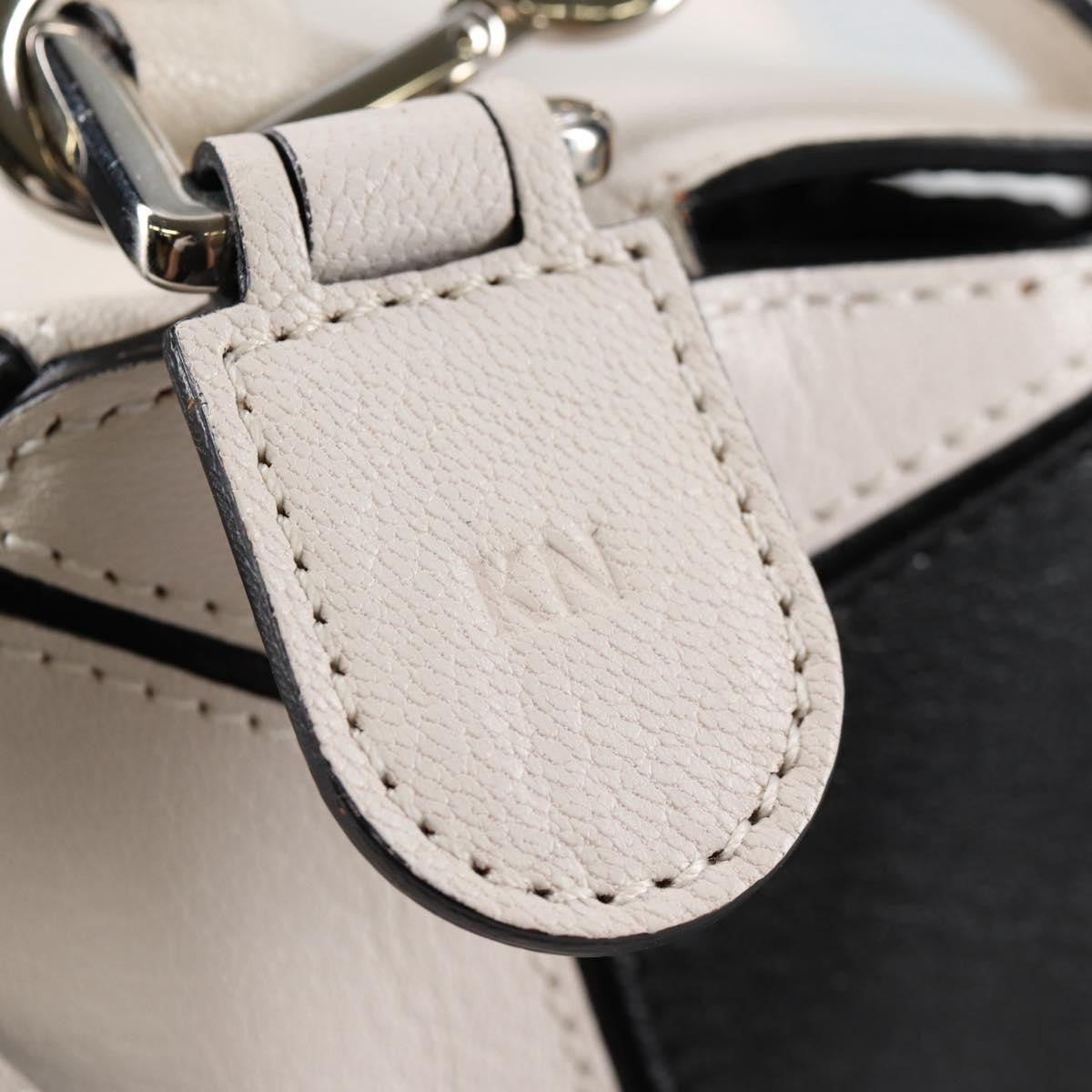 Loewe Puzzle Bag Leather, WHITE, LEATHER, Handbag