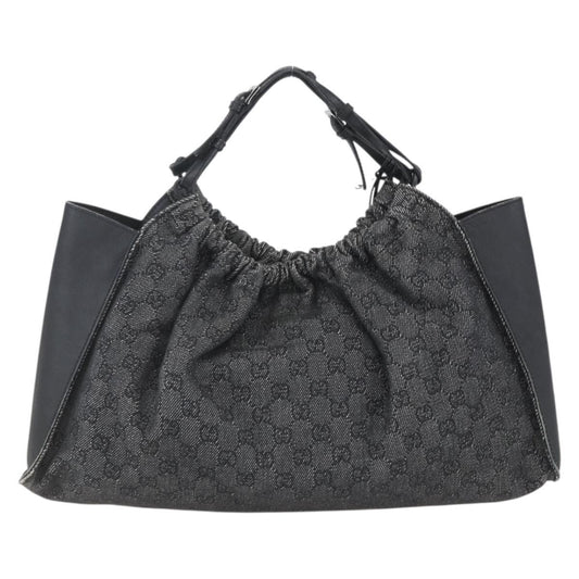 Gucci GG Canvas Bag Canvas, BLACK, CANVAS, Handbag