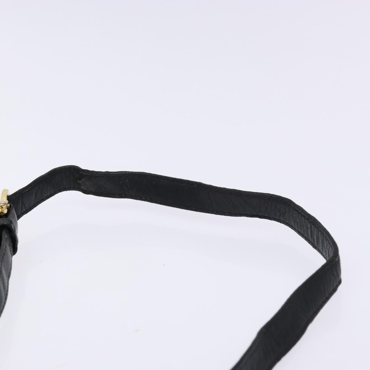 Celine C Sulky Shoulder bag Canvas and Leather, NAVY, CANVAS, Shoulder bag