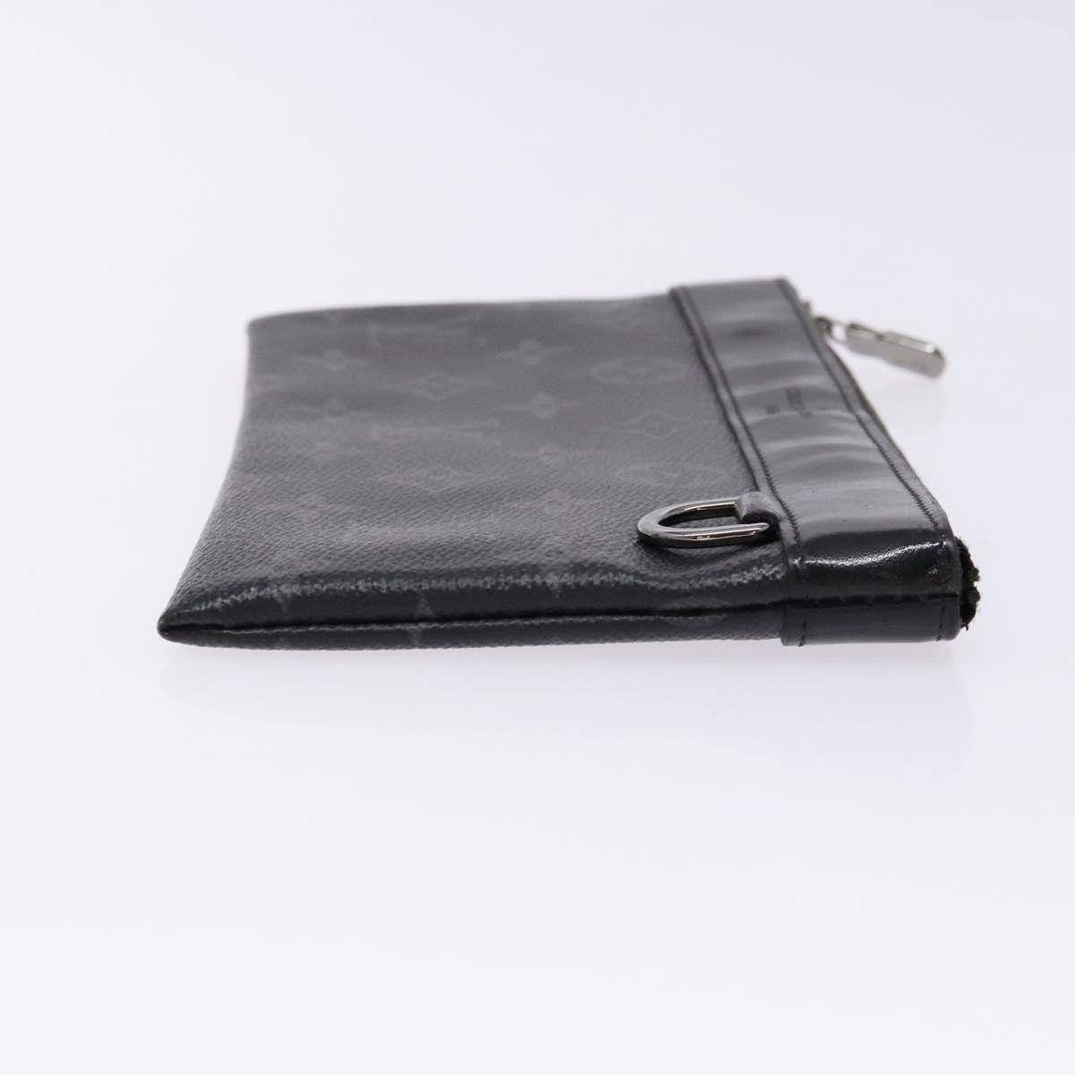 Louis Vuitton Discovery Pochette Monogram Eclipse Canvas, BLACK, CANVAS, Clutche & pouche