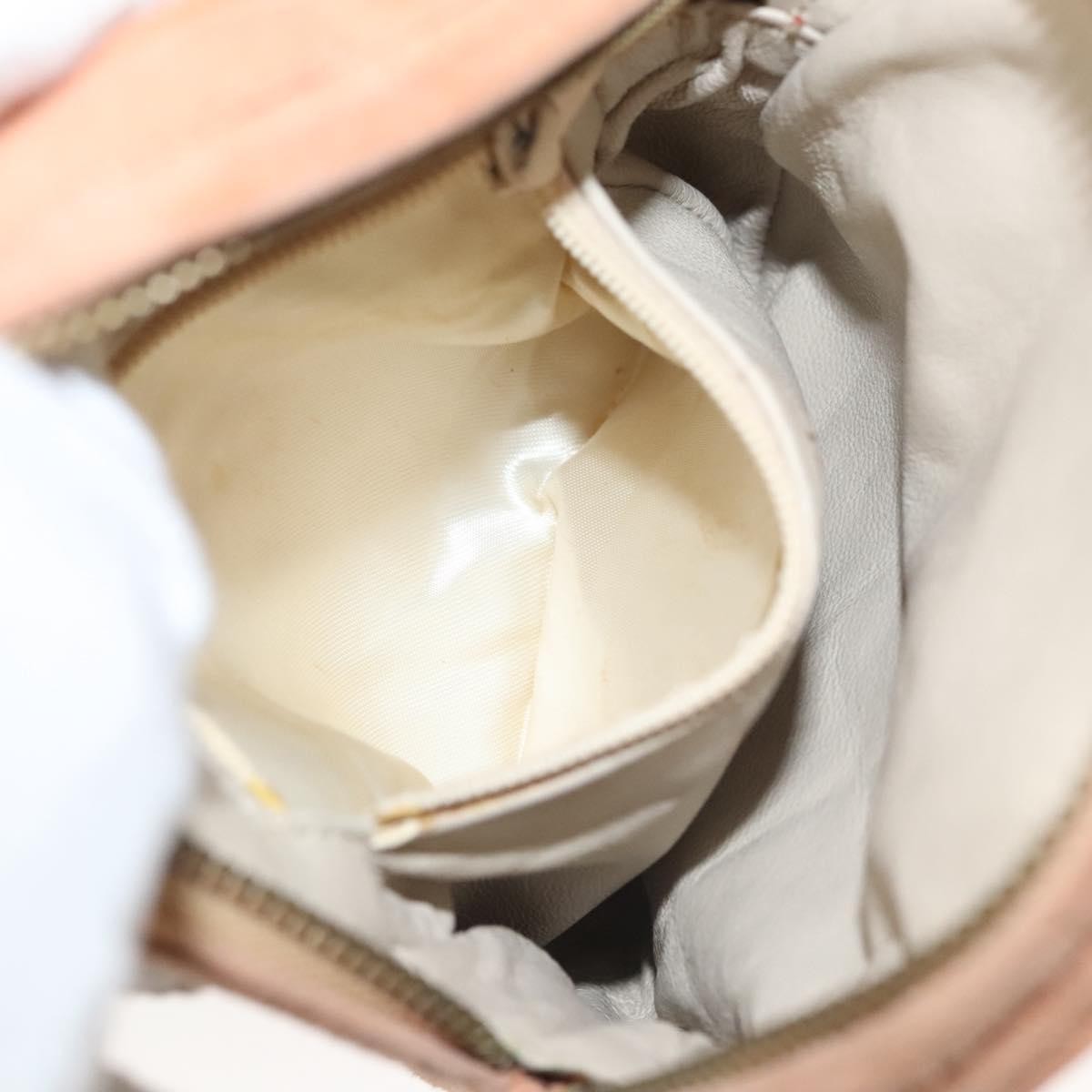 Chanel Coco Charm Wristlet Pouch Multicolor Canvas, ORANGE, SUEDE, Clutche & pouche