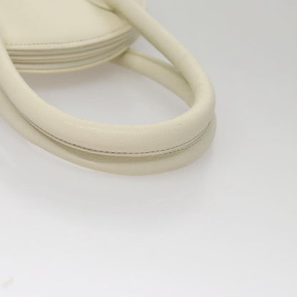 Saint Laurent Vintage Handbag Leather, WHITE, LEATHER, Handbag