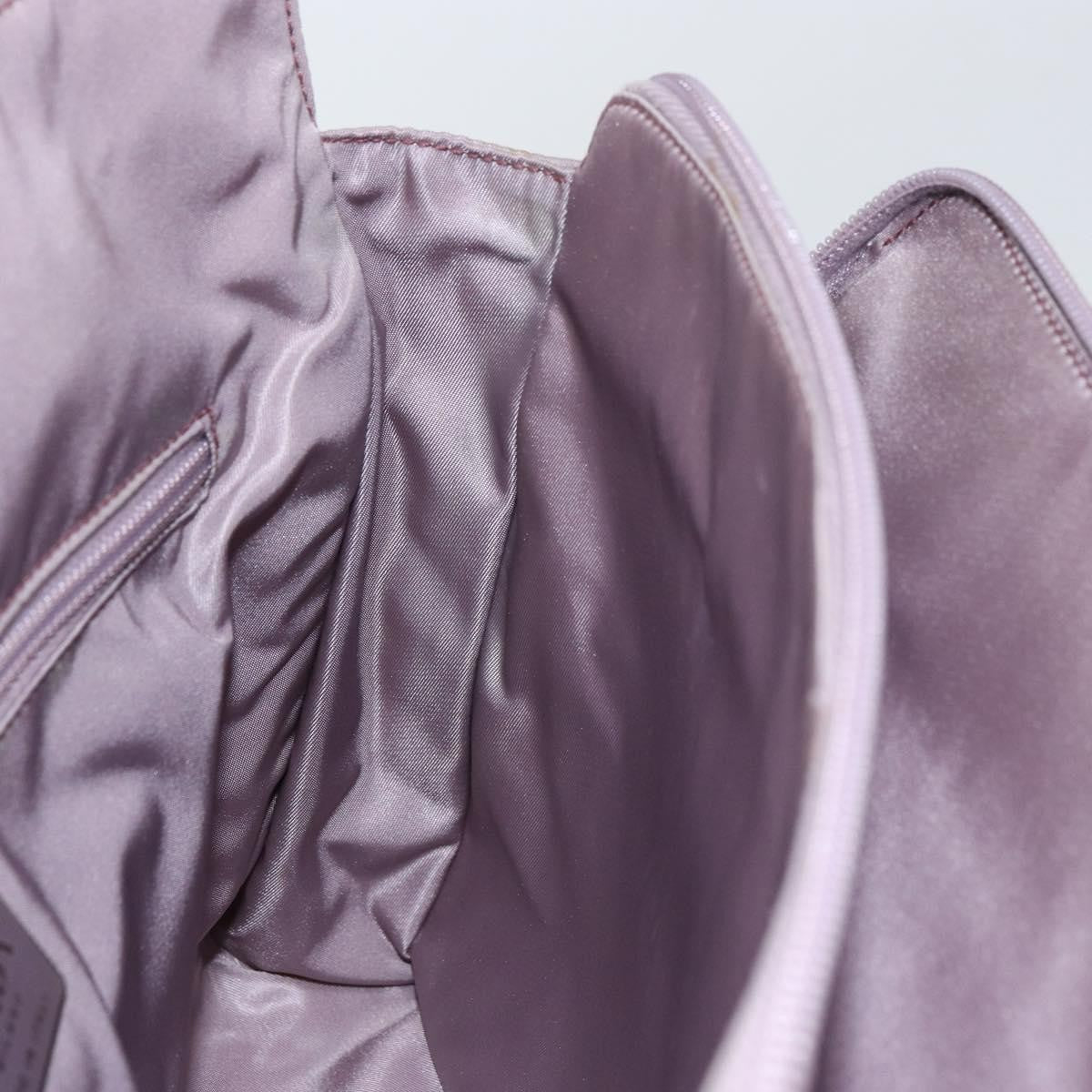 Prada Resin Handle Tote Tessuto, PURPLE, NYLON, Tote bag