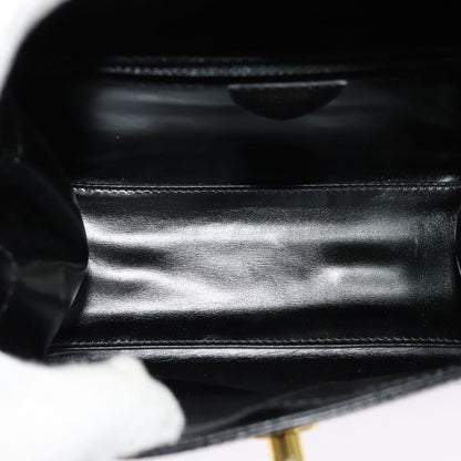 Celine Handbag Leather, BLACK, LEATHER, Handbag