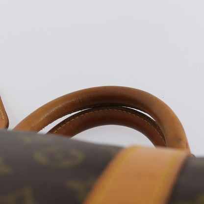 Louis Vuitton Keepall Bag Monogram Canvas, BROWN, CANVAS, Travel bag
