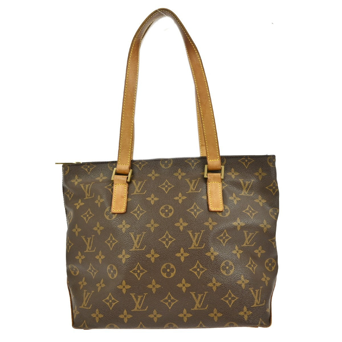 Louis Vuitton Cabas Piano Monogram Canvas, BROWN, CANVAS, Tote bag