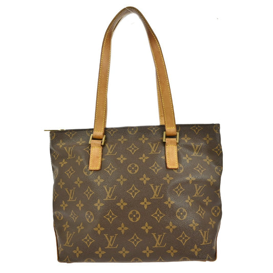Louis Vuitton Cabas Piano Monogram Canvas, BROWN, CANVAS, Tote bag