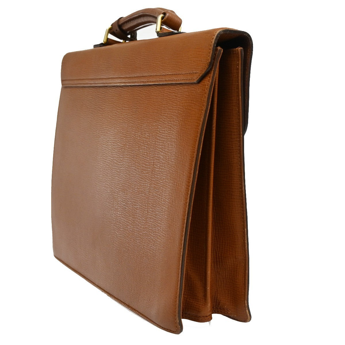 Burberry DK88 Briefcase Bag Leather, BROWN, LEATHER, Briefcase