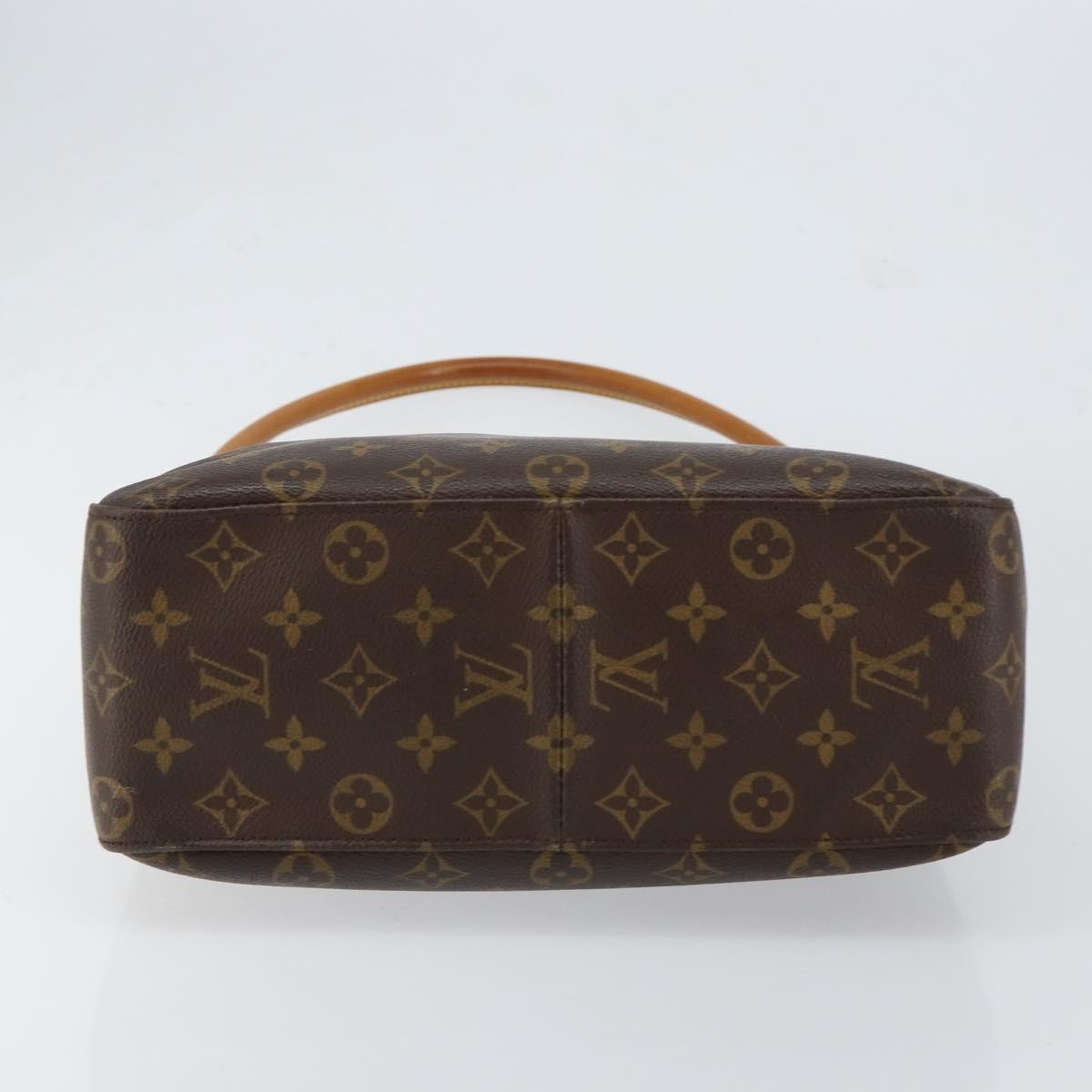 Louis Vuitton Looping Handbag Monogram Canvas, BROWN, CANVAS, Shoulder bag