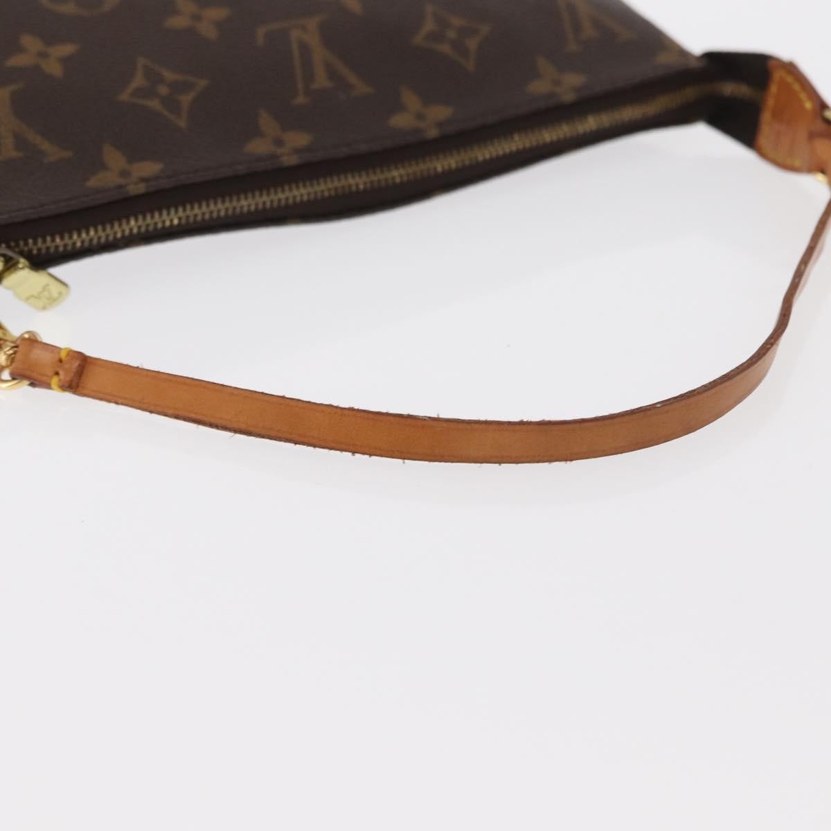 Louis Vuitton Pochette Accessoires NM Monogram Canvas, BROWN, CANVAS, Clutche & pouche