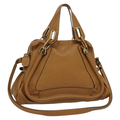 Chloe Darryl Hobo Leather, BROWN, LEATHER, Handbag