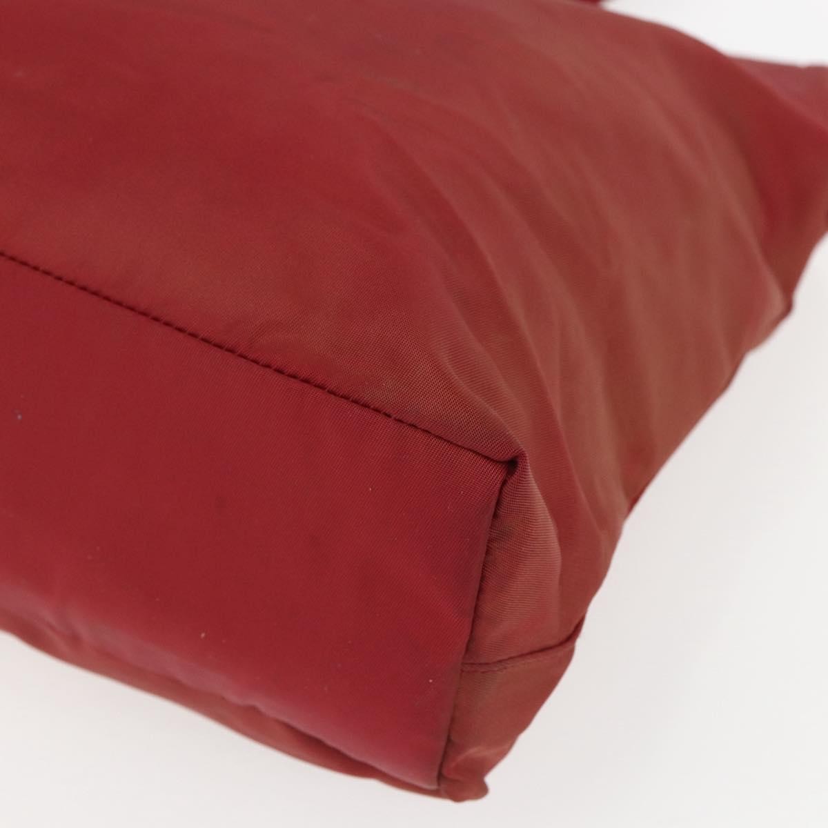 Prada Vintage Tote Tessuto, RED, NYLON, Tote bag