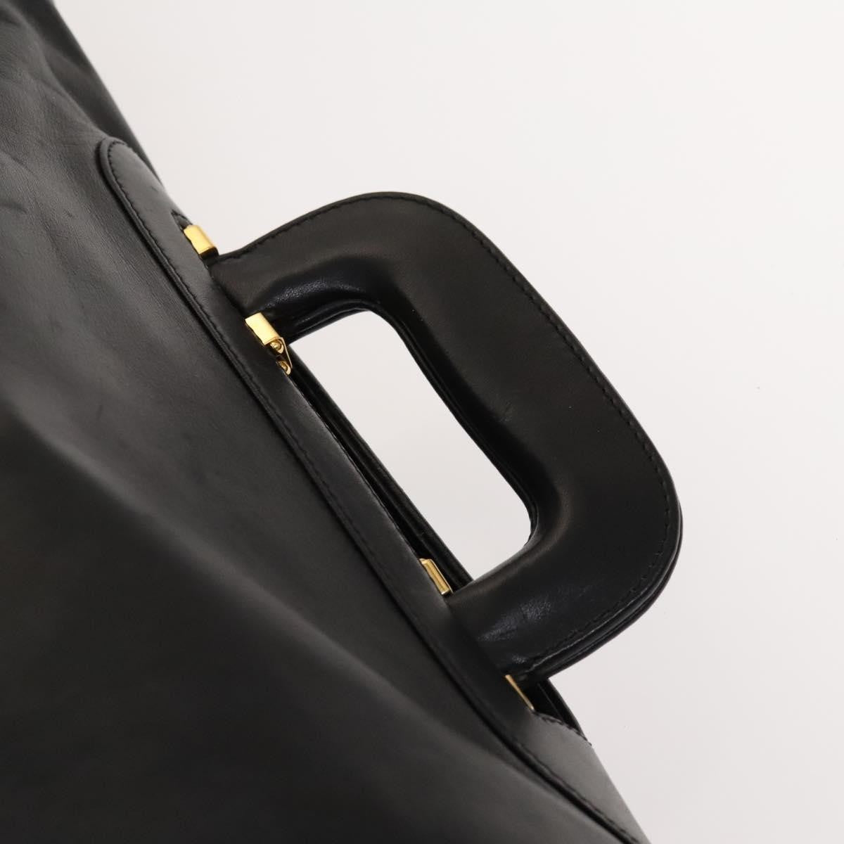 Loewe Anagram Business Leather, BLACK, LEATHER, Briefcase