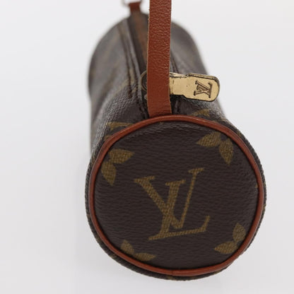 Louis Vuitton Papillon Pochette Monogram Canvas, BROWN, CANVAS, Clutche & pouche
