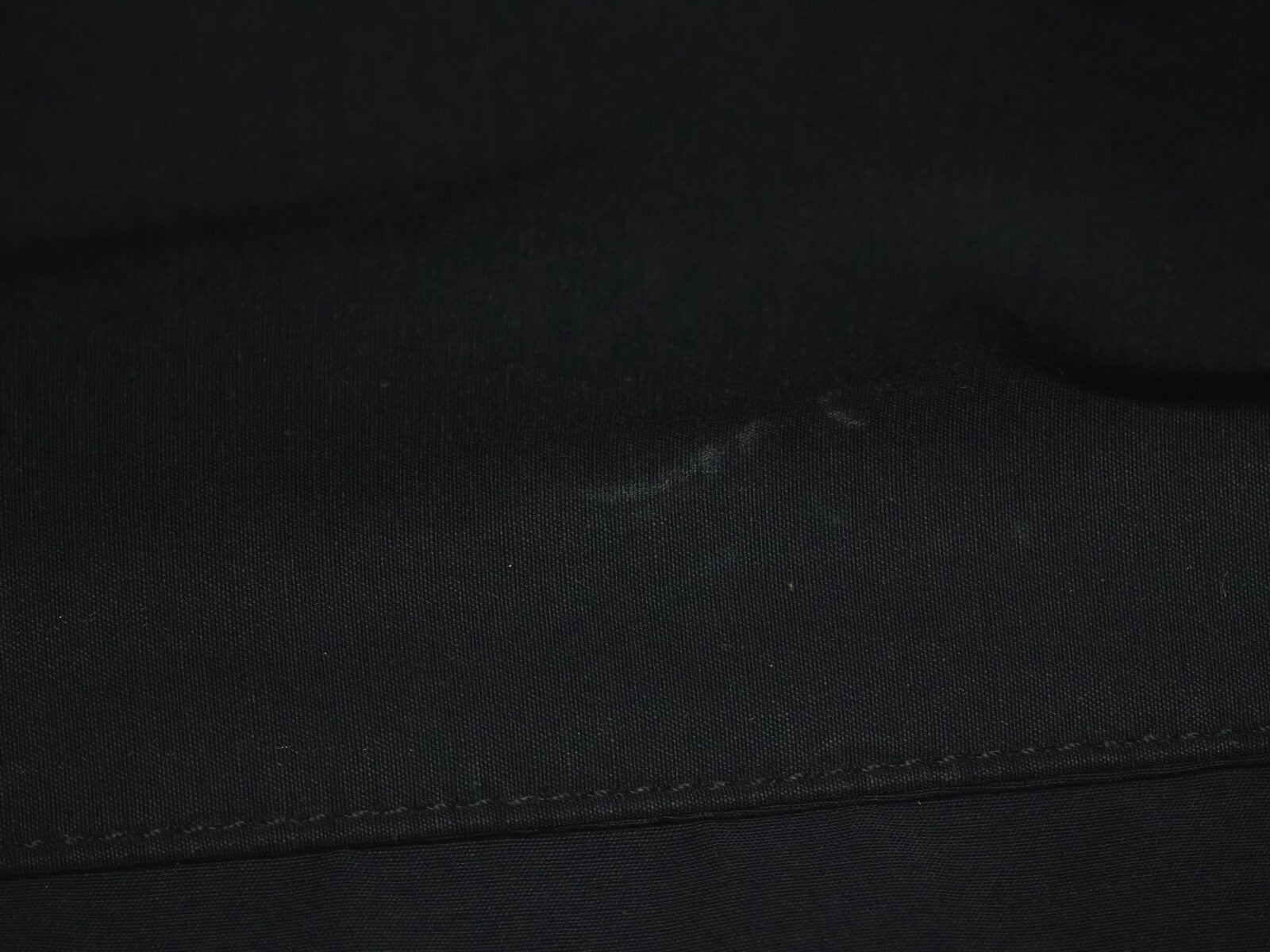 Hermes Acapulco Tote Toile and Leather, BLACK, CANVAS, Tote bag