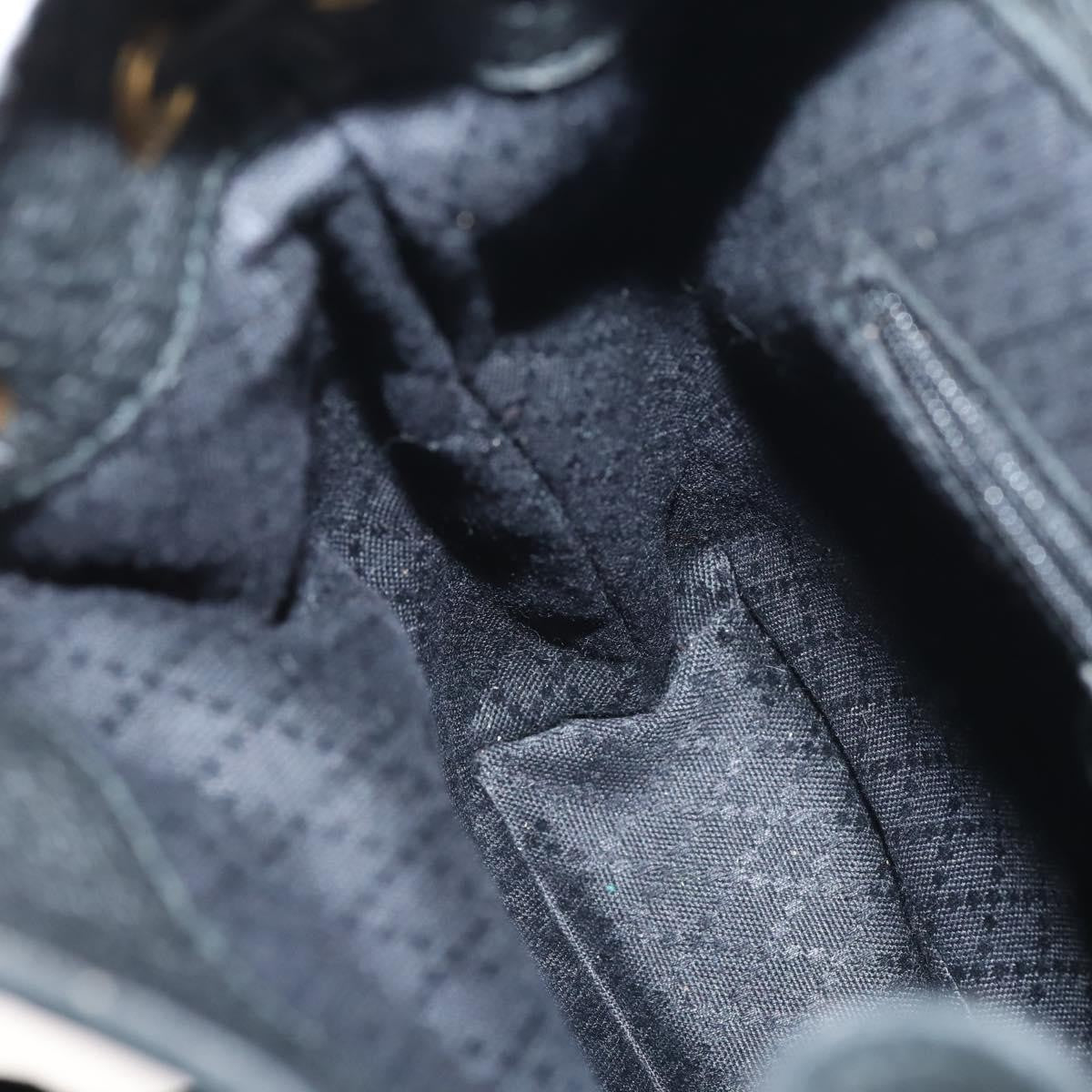 Gucci Vintage Bamboo Backpack Suede, BLACK, SUEDE, Backpack