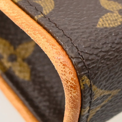 Louis Vuitton Florentine Pochette Monogram Canvas, Brown, Canvas, Clutch