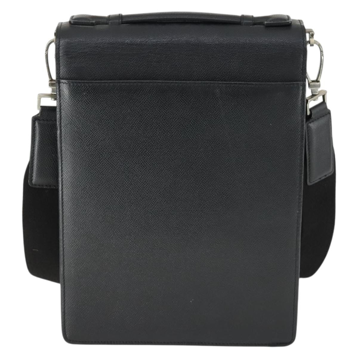 Bally Vintage Shoulder Bag Leather, BLACK, LEATHER, Shoulder bag