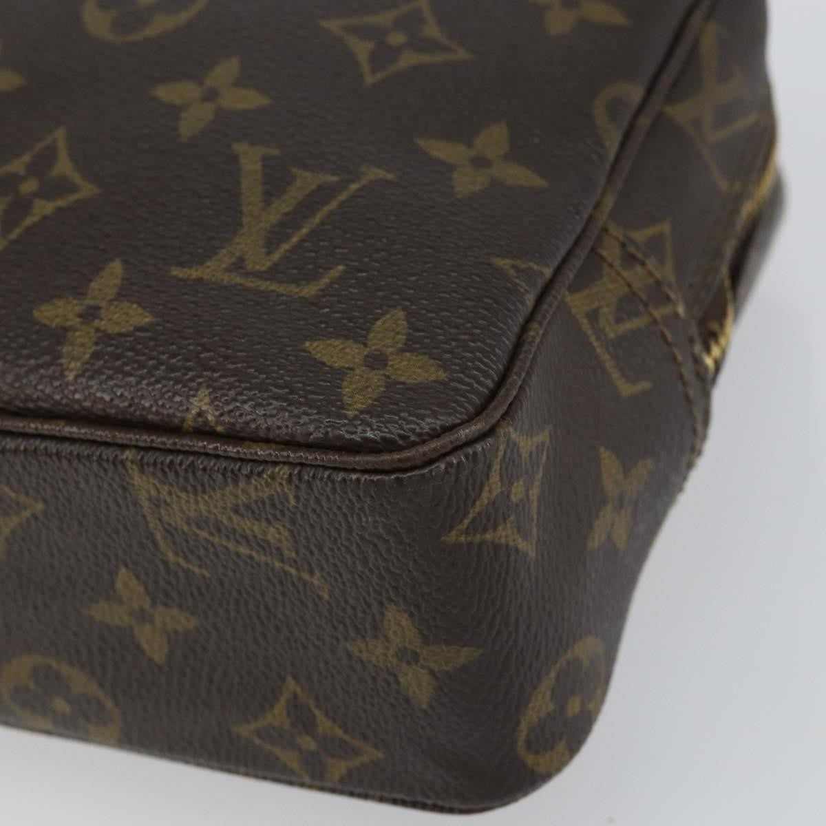 Louis Vuitton Trousse Toilette Monogram Canvas, BROWN, CANVAS, Clutche & pouche