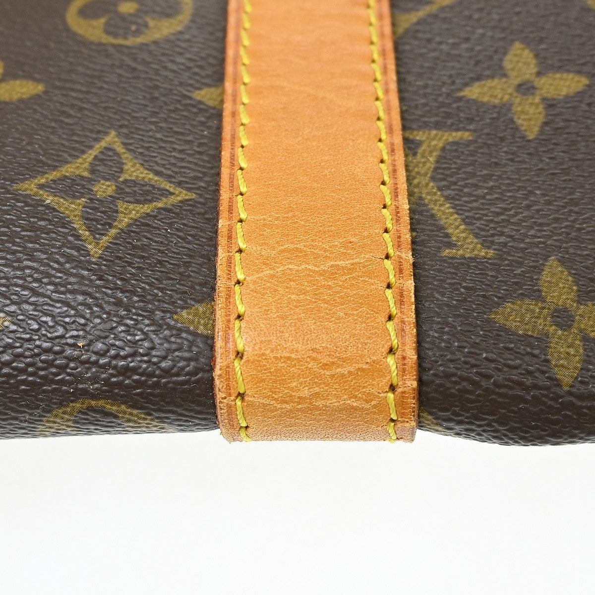 Louis Vuitton Keepall Bandouliere Bag Monogram Canvas, Brown, Canvas, Travel Bag