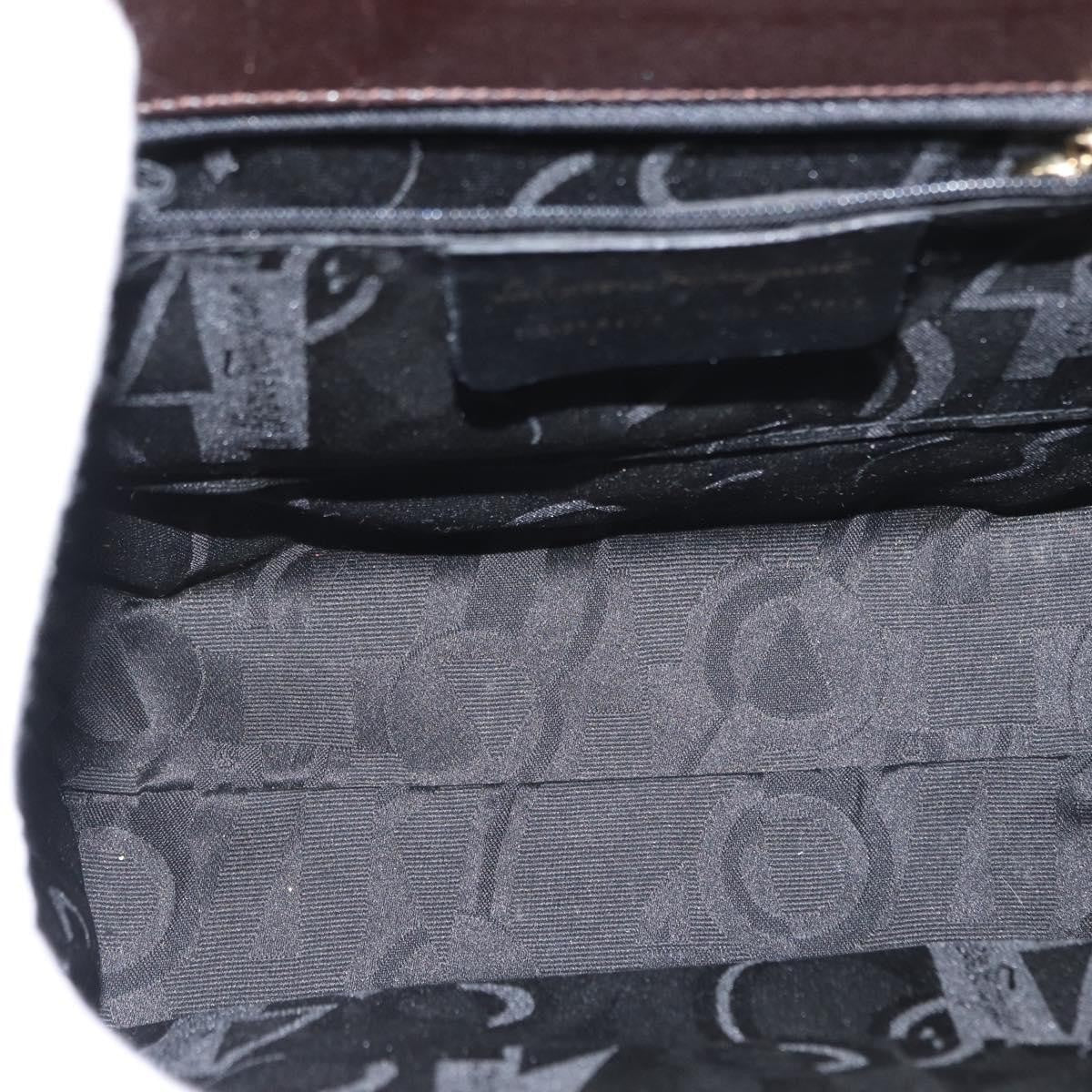 Salvatore Ferragamo Convertible Vara Bow Tote Leather, BROWN, LEATHER, Handbag