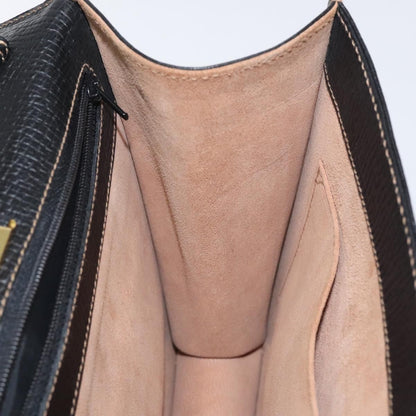 Loewe Barcelona Shoulder Bag Leather, BLACK, LEATHER, Shoulder bag