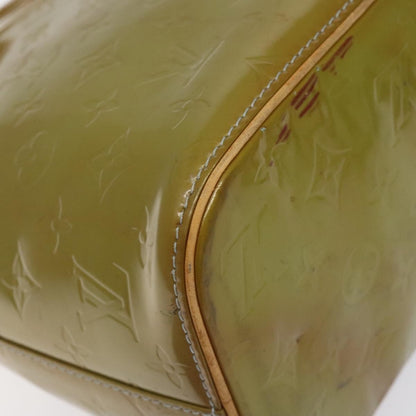 Louis Vuitton Houston Handbag Monogram Vernis, BLUE, PATENT_LEATHER, Handbag