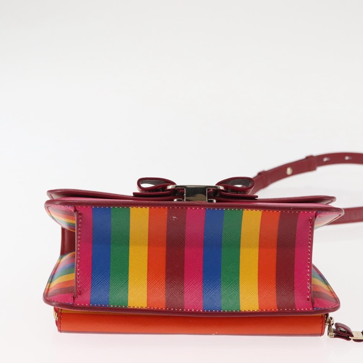 Salvatore Ferragamo Vara Bow Crossbody Bag Leather, MULTICOLOUR, LEATHER, Shoulder bag
