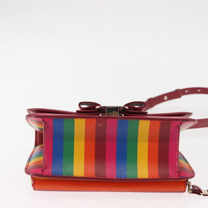 Salvatore Ferragamo Vara Bow Crossbody Bag Leather, MULTICOLOUR, LEATHER, Shoulder bag