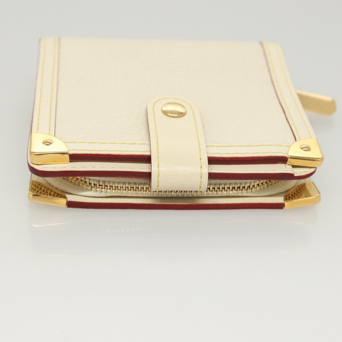 Louis Vuitton Suhali Wallet Leather, BEIGE, LEATHER, Wallets