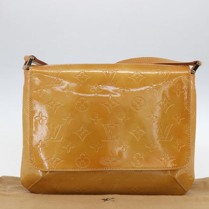 Louis Vuitton Thompson Street Handbag Monogram Vernis, BEIGE, PATENT_LEATHER, Shoulder bag