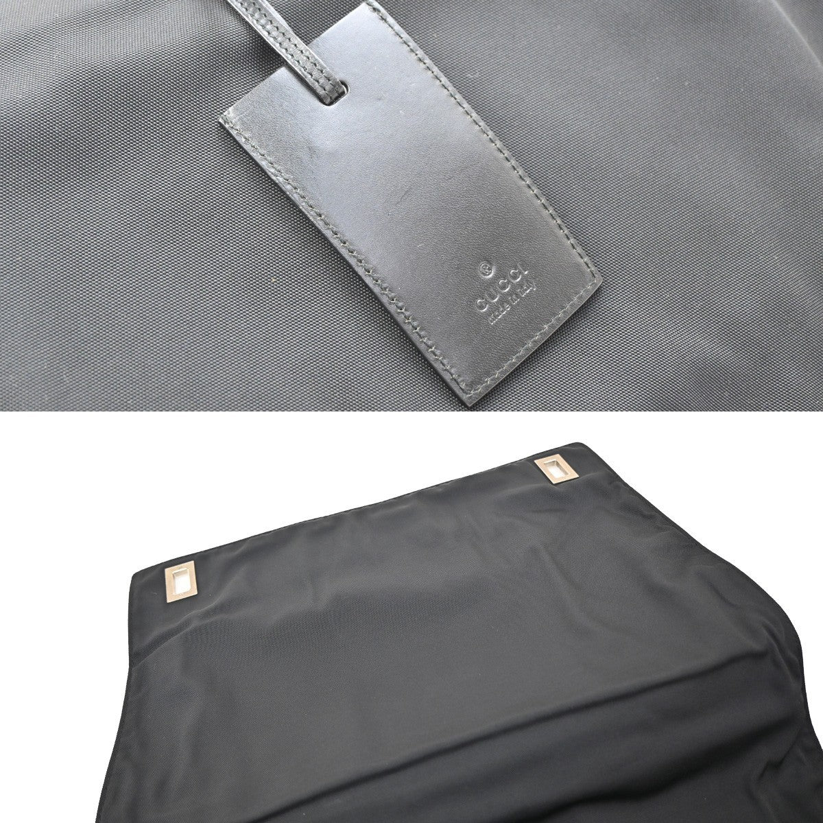 Gucci Briefcase GG Nylon Nylon, BLACK, NYLON, Briefcase