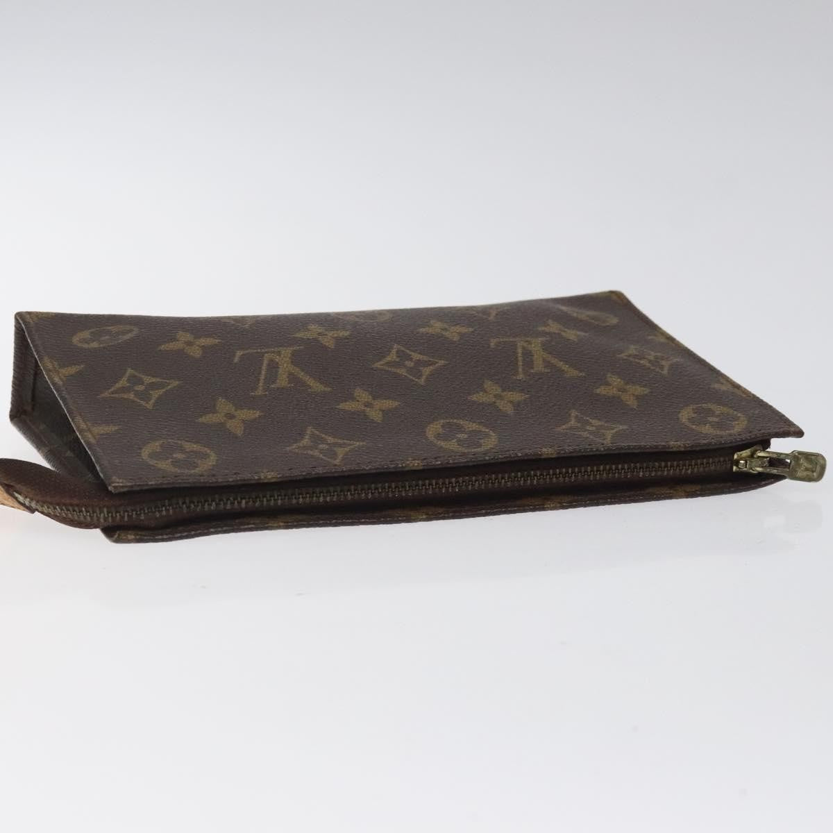 Louis Vuitton Toiletry Pouch Monogram Canvas, BROWN, CANVAS, Toiletry Case