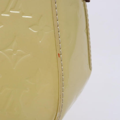 Louis Vuitton Bellflower Handbag Monogram Vernis, BEIGE, PATENT_LEATHER, Handbag