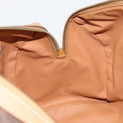 Celine Vintage Macadam Boston bag Canvas, BROWN, CANVAS, Travel bag