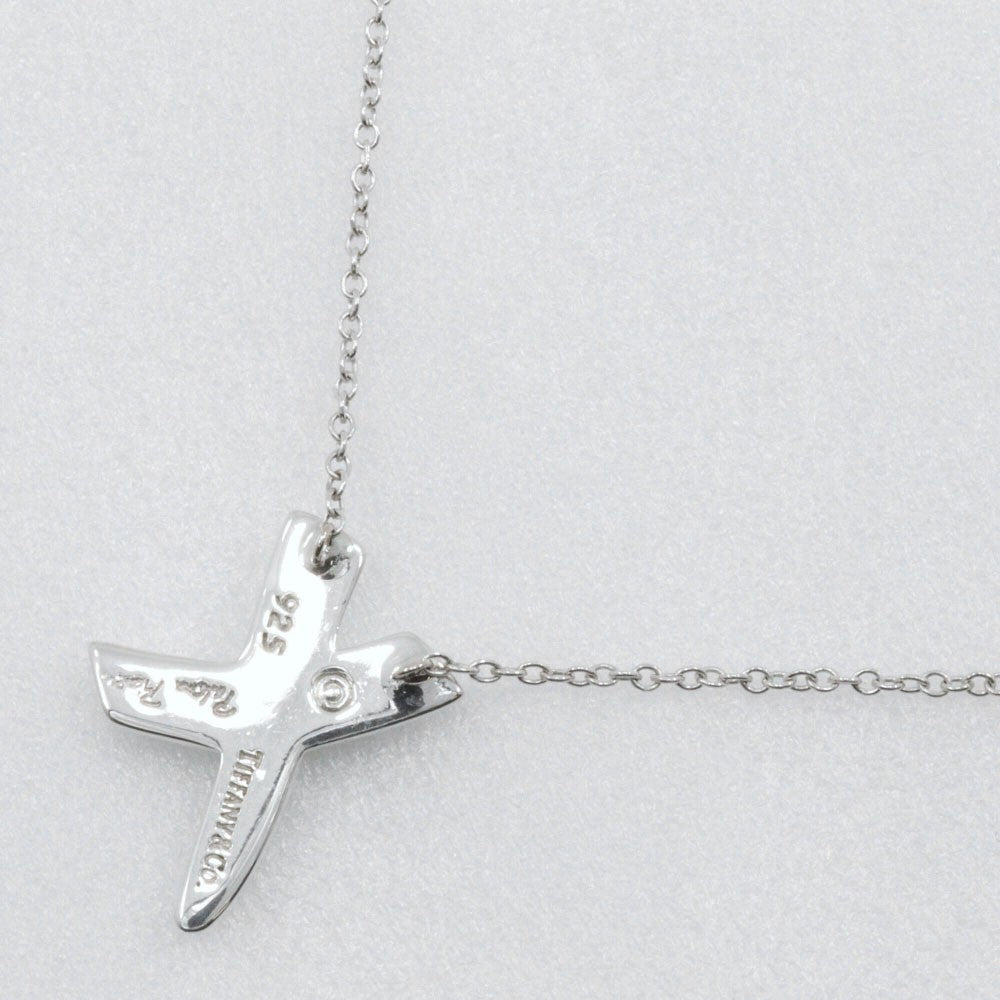 Tiffany & Co. Paloma Picasso Cross Pendant Necklace Silver 925, SILVER, SILVER, Necklace
