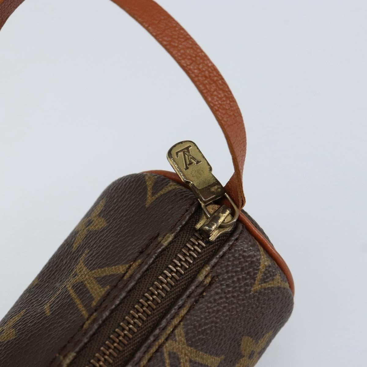 Louis Vuitton Papillon Pochette Monogram Canvas, BROWN, CANVAS, Clutche & pouche