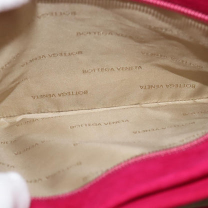 Bottega Veneta Vintage Shoulder Bag Suede, PINK, SUEDE, Shoulder bag
