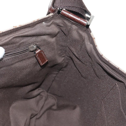 Gucci Flap Messenger GG Canvas, BEIGE, CANVAS, Shoulder bag