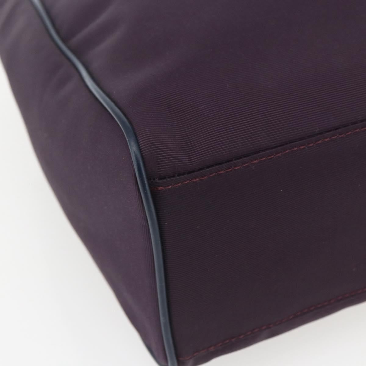 Burberry Nova Check Tote Nylon, PURPLE, NYLON, Tote bag