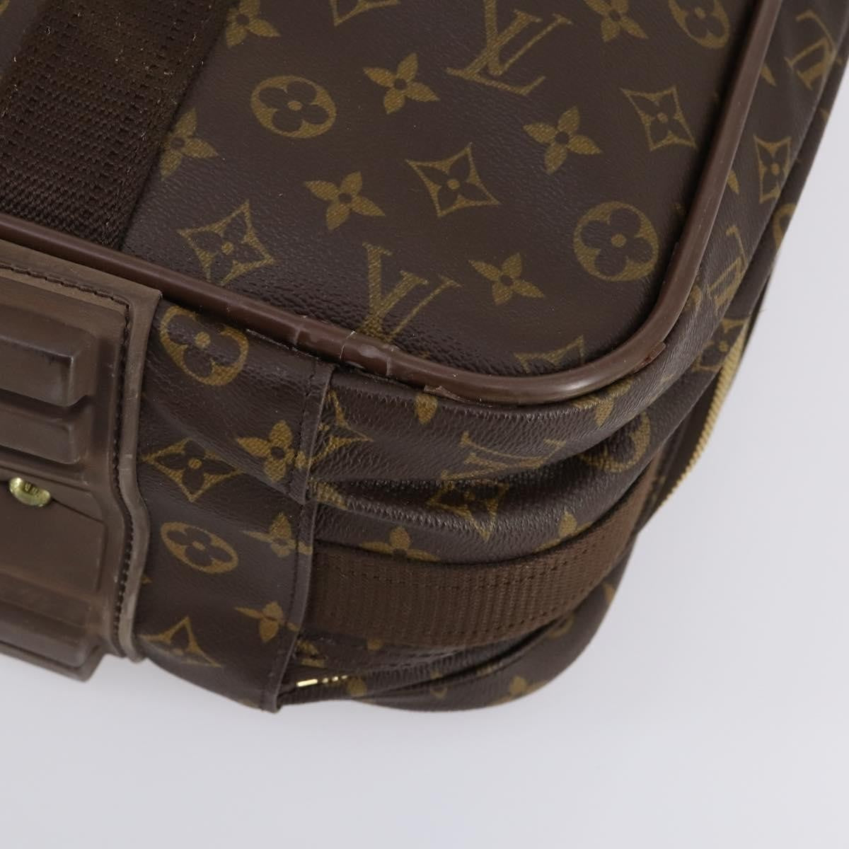 Louis Vuitton Satellite Travel Bag Monogram Canvas, BROWN, CANVAS, Travel bag