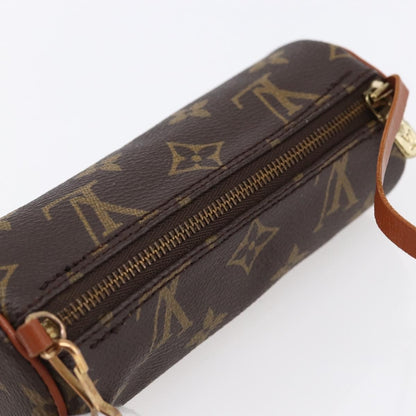 Louis Vuitton Papillon Pochette Monogram Canvas, BROWN, CANVAS, Clutche & pouche