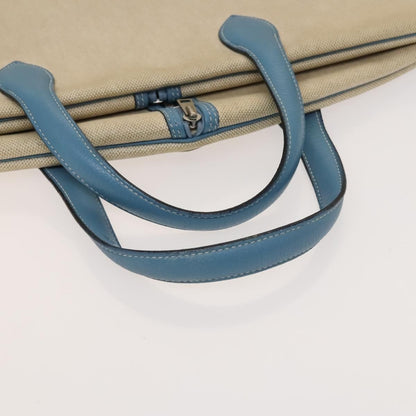 Hermes Garment Cover Toile, BEIGE, CANVAS, Tote bag