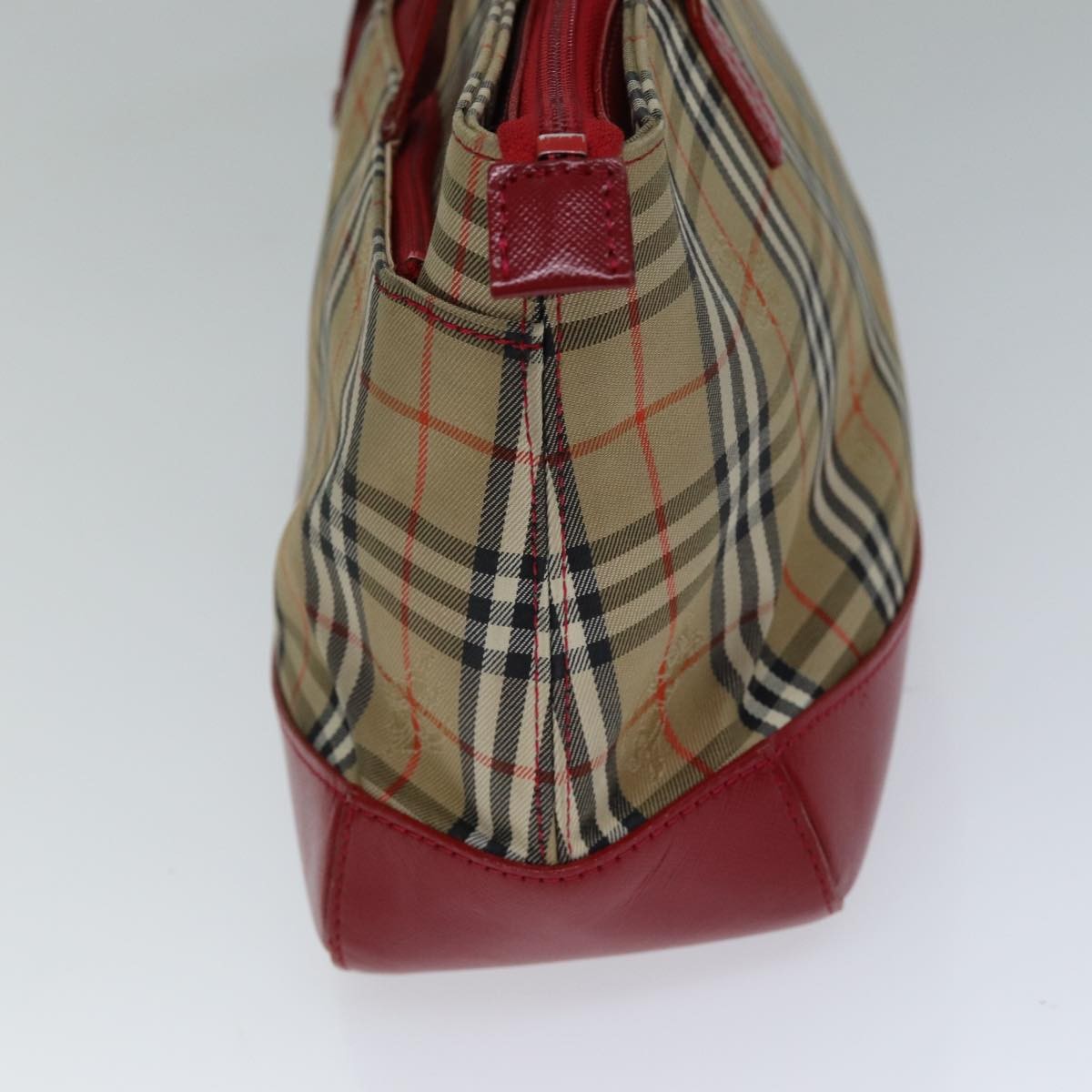 Burberry Nova Check Handbag Nova Check Canvas, BEIGE, CANVAS, Handbag