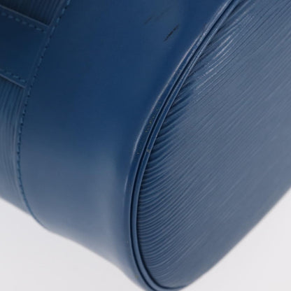 Louis Vuitton Randonnee Backpack Epi Leather, BLUE, LEATHER, Backpack